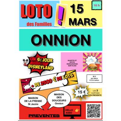 Photo du Loto des Familles du Sou à Onnion