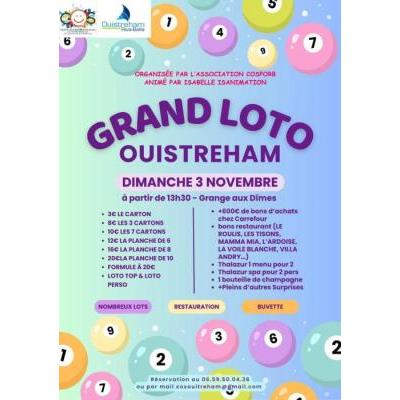 Photo du Grand Loto animé par Isabelle - ISANIMATION à Ouistreham