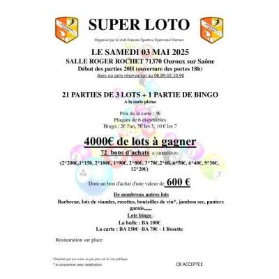 Photo du Super loto et bingo à Ouroux-sur-Saône