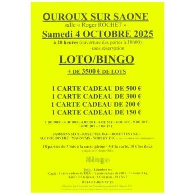 Photo du LOTO / BINGO à Ouroux-sur-Saône