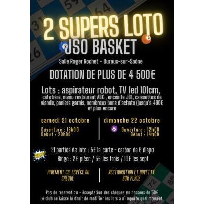 Photo du Super loto de la JSO basket  à Ouroux-sur-Saône