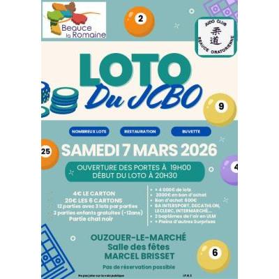 Photo du SUPER LOTO du JCBO à Ouzouer-le-Marché