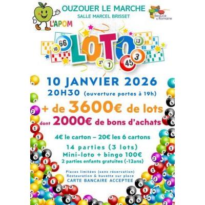 Photo du Loto de l'APOM à Ouzouer-le-Marché