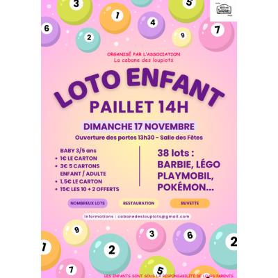 Photo du Loto enfants à Paillet