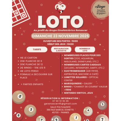 Photo du Loto - Grupo Etnofolclórico Renascer à Pannes