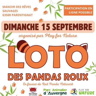 Photo du Loto des pandas roux à Parentignat