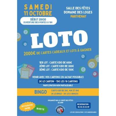 Photo du Super loto de l'association Caserne Allard  à Parthenay