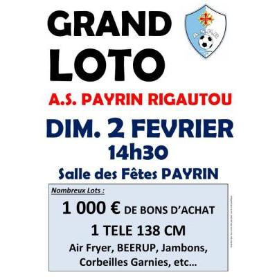 Photo du Grand Loto ASPR à Payrin-Augmontel