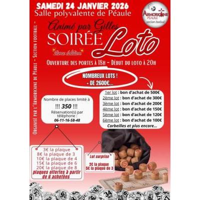 Photo du Soirée Loto animée par Gilles à Péaule