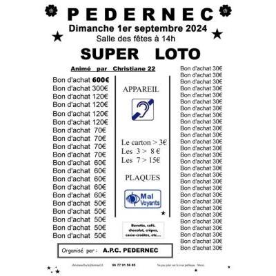 Photo du SUPER LOTO à Pédernec