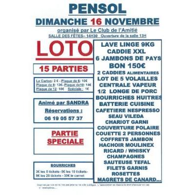 Photo du SUPER LOTO à Pensol