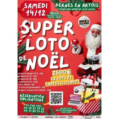 Photo du Super loto de Noël du Rock'in Villages à Pernes