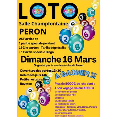 Photo du Loto du Sou des Ecoles de Peron à Péron