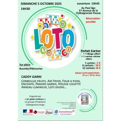 Photo du Loto Centre  Social La Châtaigneraie à Pessac