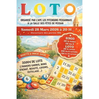 Photo du Super Loto de l&rsquo;APE de Pessan  à Pessan