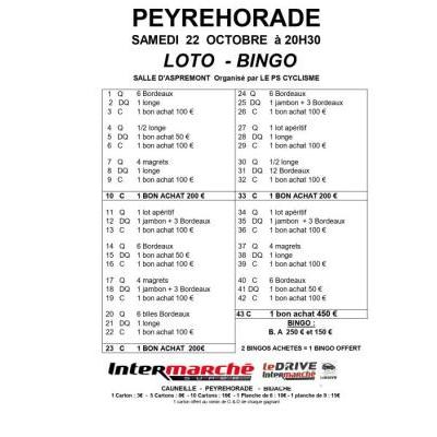 Photo du LOTO - BINGO à Peyrehorade