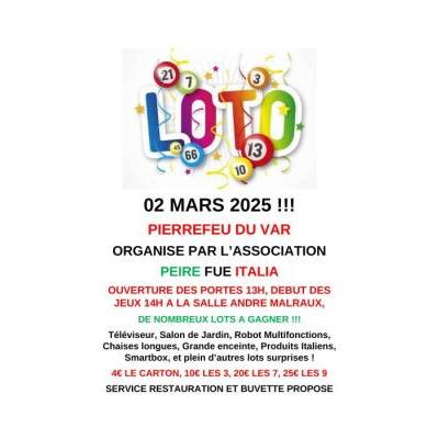 Photo du LOTO ASSOCIATION PEIRE FUE ITALIA à Pierrefeu-du-Var