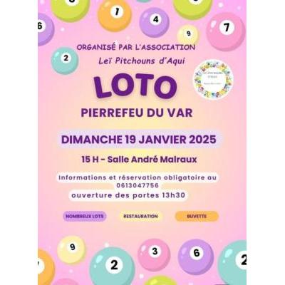 Photo du LOTO association les pitchouns d'aqui à Pierrefeu-du-Var