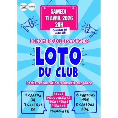 Photo du Super loto du Basket Ball Club Pignantais  à Pignans