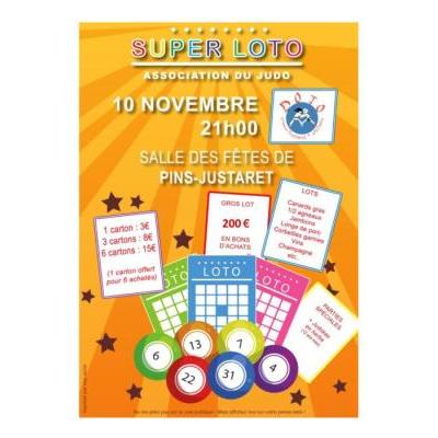 Photo du SUPER LOTO DU JUDO à Pins-Justaret