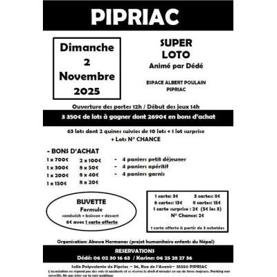Photo du Super Loto, animé par Dédé  à Pipriac