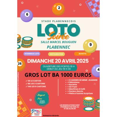 Photo du Loto animé par Bingo Mag à Plabennec