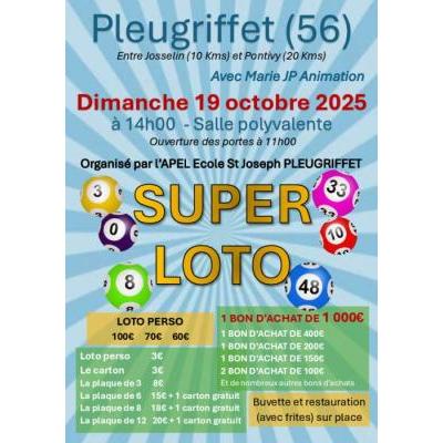 Photo du Super LOTO à Pleugriffet