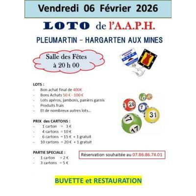 Photo du LOTO A.A.P.H. à Pleumartin