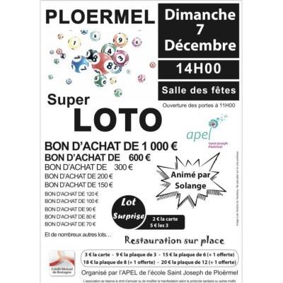 Photo du Super LOTO organisé par Solange à Ploërmel