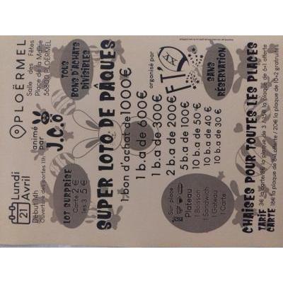 Photo du Super Loto de Pâques  à Ploërmel
