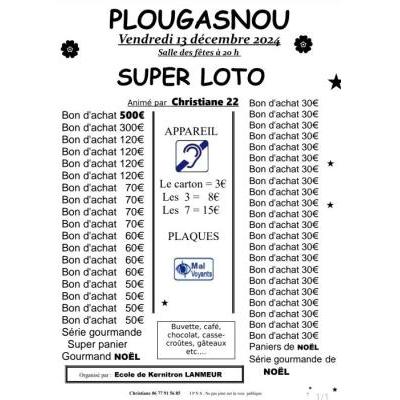 Photo du Super loto à Plougasnou