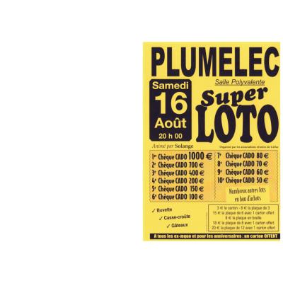 Photo du Super loto  à Plumelec