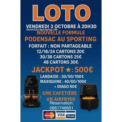 Photo du Loto du SJL racing à Podensac