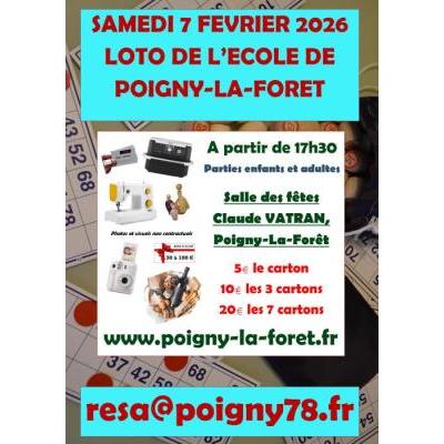 Photo du Loto de la Caisse des &eacute;coles  à Poigny-la-Forêt