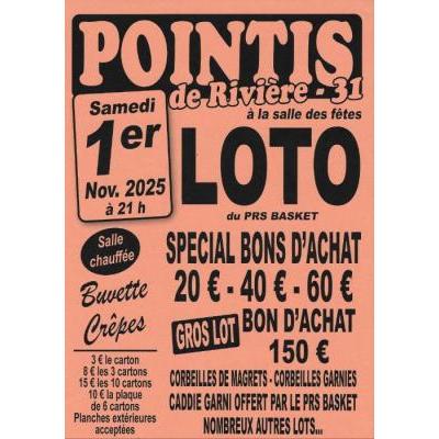 Photo du Loto du ¨PRS Basket à Pointis-de-Rivière