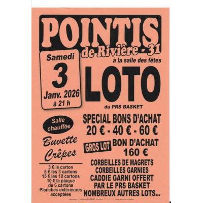 Photo du Loto du &uml;PRS Basket à Pointis-de-Rivière