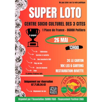 Photo du Super loto ZAKA POITIERS  à Poitiers