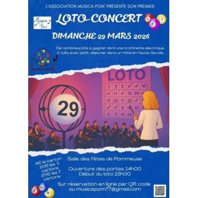 Photo du Loto-concert  à Pommeuse