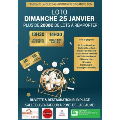 Photo du Loto de l'&eacute;cole +2000&euro; de lots à Pont-de-Labeaume