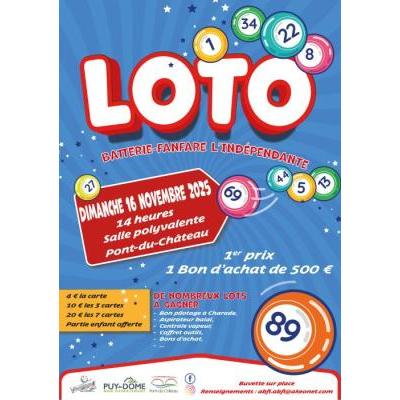 Photo du Loto de La batterie-fanfare L'Indépendante à Pont-du-Château