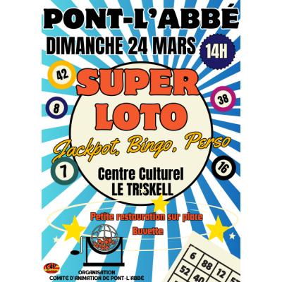 Photo du super loto à Pont-l'Abbé