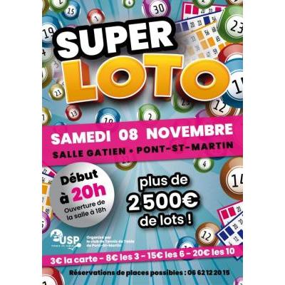 Photo du Super Loto Pont-Saint-Martin - Organisé par Christelle à Pont-Saint-Martin