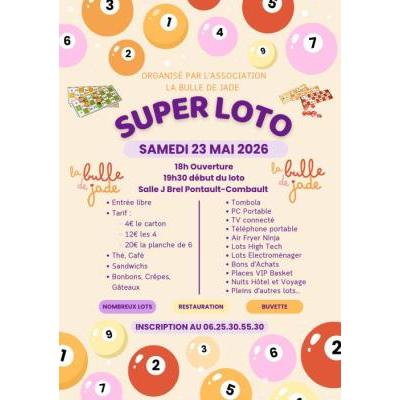 Photo du Super loto de l'association la bulle de Jade  à Pontault-Combault