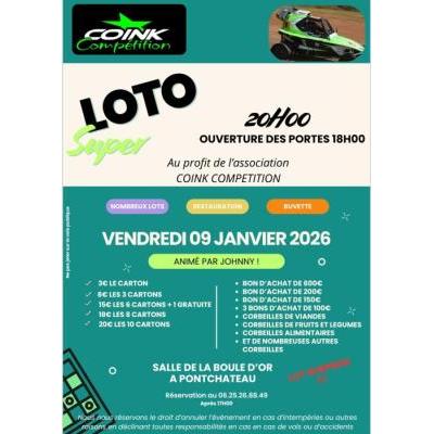 Photo du Super Loto Anim&eacute; par Johnny à Pontchâteau