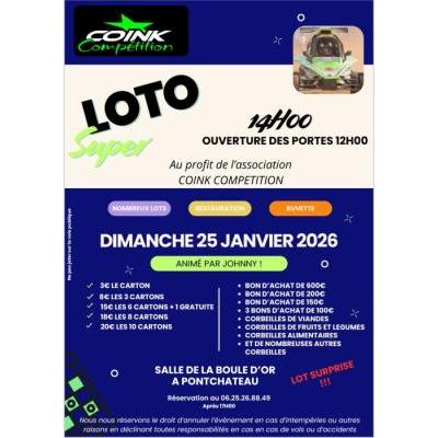 Photo du Super Loto Anim&eacute; par Johnny à Pontchâteau