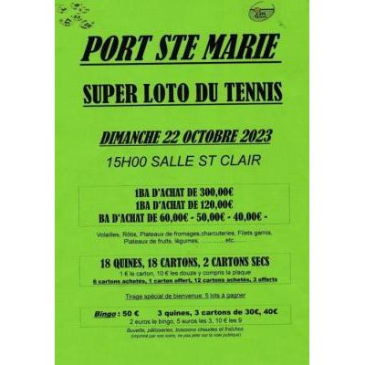 Photo du Loto tennis port sainte marie  à Port-Sainte-Marie