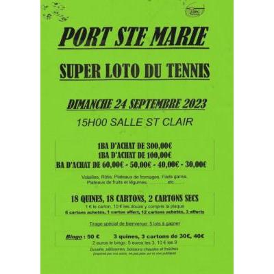 Photo du Loto tennis port sainte marie  à Port-Sainte-Marie
