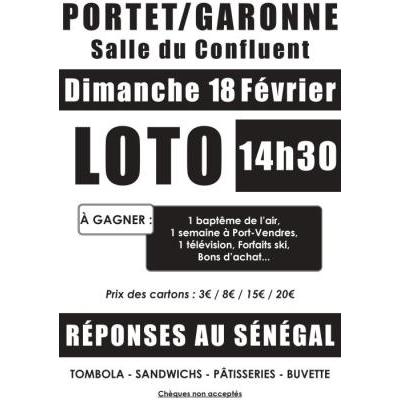 Photo du Grand loto humanitaire à Portet-sur-Garonne