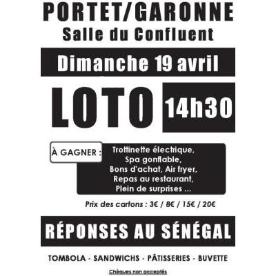 Photo du Grand loto humanitaire à Portet-sur-Garonne