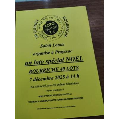 Photo du LOTO SPECIAL NOËL  à Prayssac